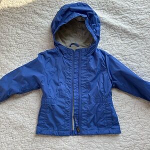 L.L. Bean Kids Blue Raincoat